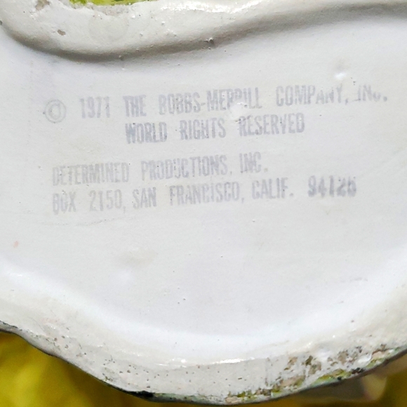 Vtg. 1971 Ceramic Raggedy Ann & Andy Bank - Picture 9 of 16